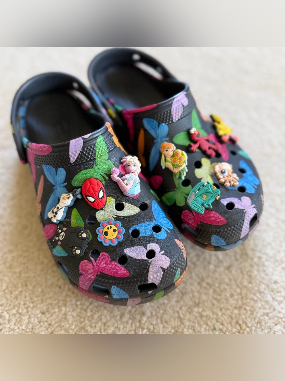 Crocs Kids Disney Rainbow Butterfly